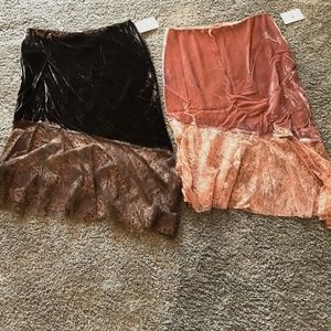 Free People skirts